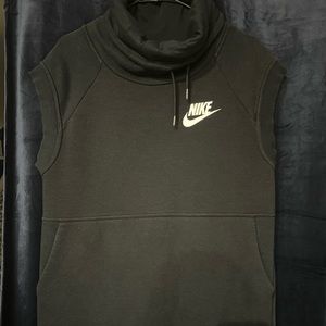 Nike Women's Sportswear Rally Funnel Sleeveless Top Black